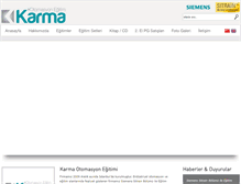 Tablet Screenshot of karmaotomasyon.com